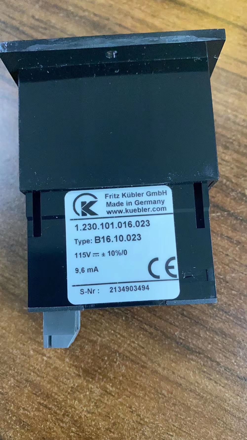 现货 现货！！！KUBLER 库伯勒 B.16.10.023 115V 单价645元