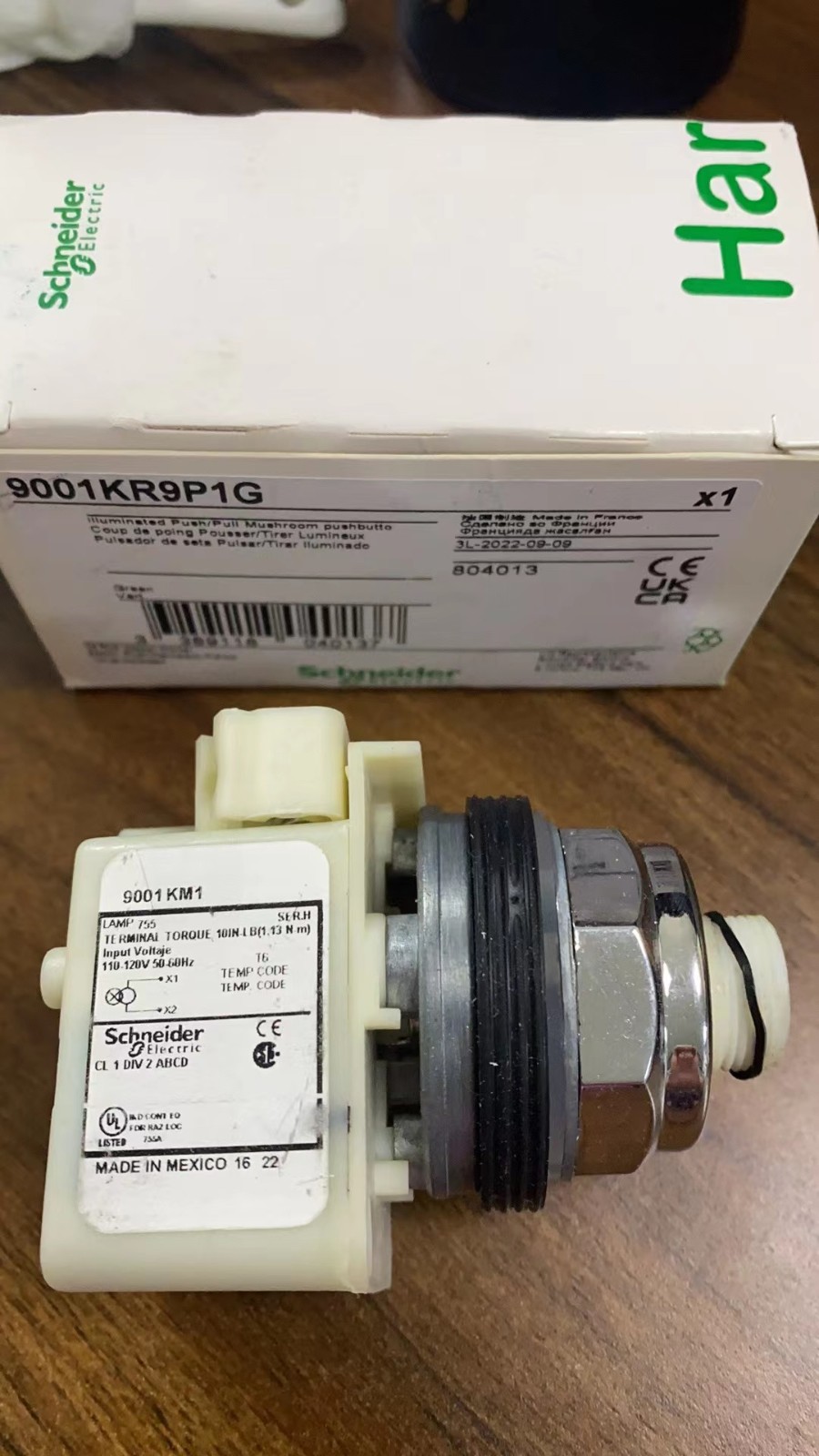 现货2个！SCHNEIDER  9001KR9P1G 单价630元 原装进口 请联系13357889265