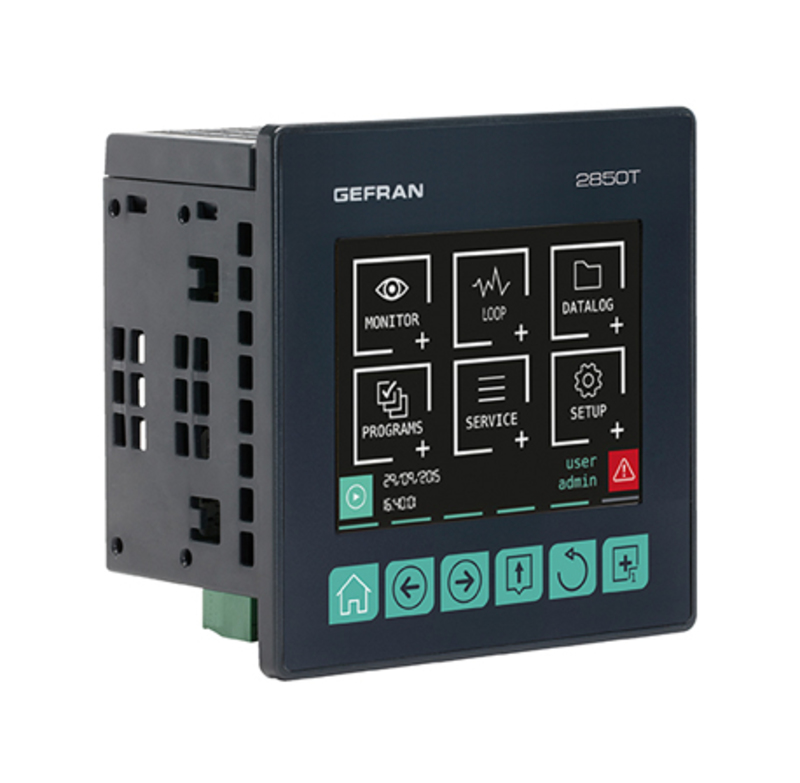 GEFRAN控制器-可编程单元650系列 PID controllers for motorized valves 650 PID Controller, 1/16 DIN