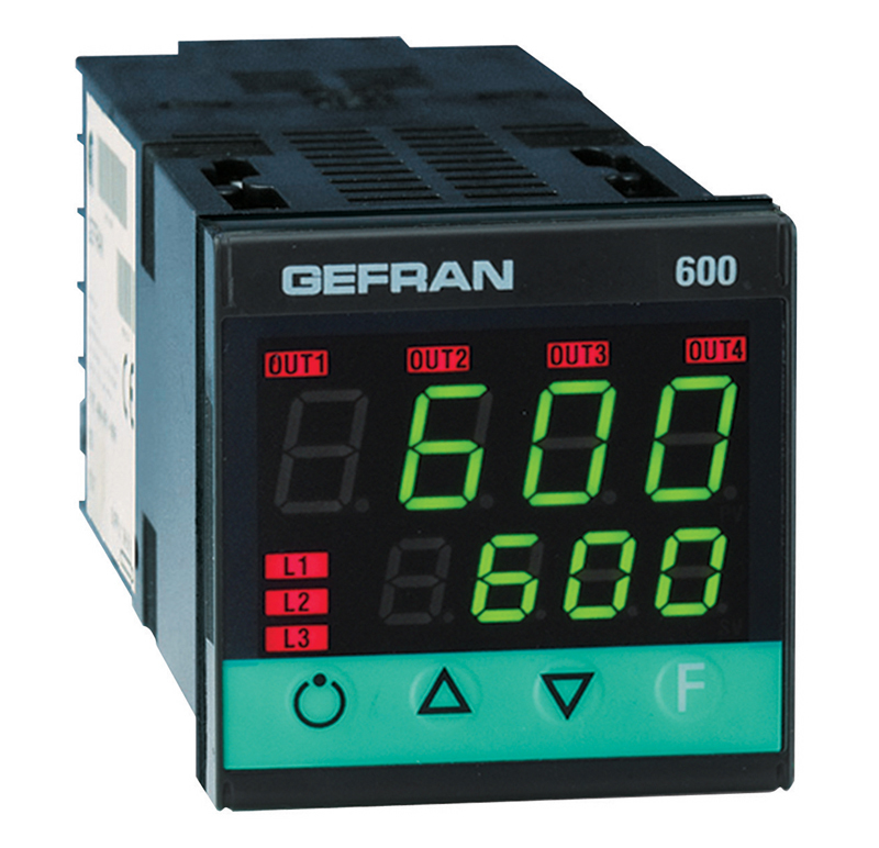 GEFRAN控制器-可编程单元 Basic models 600 PID Controller, 1/16 DIN