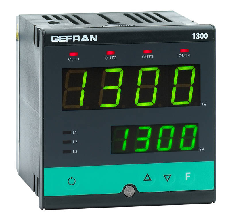 GEFRAN控制器-可编程单元 Basic models 1300 PID Controller, 1/4 DIN