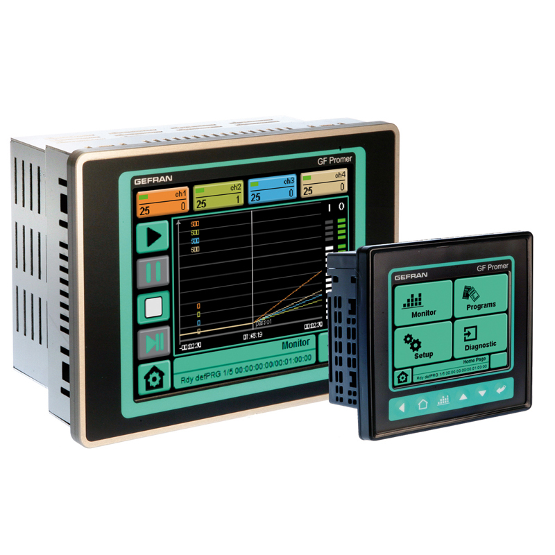 GEFRAN控制器-可编程单元 Multifunction Models GF_PROMER PID Controller Programmer, 1/16 DIN