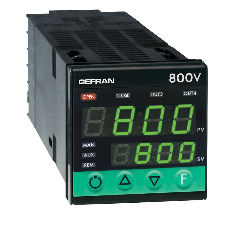 GFRAN控制器-可编程单元 PID controllers for motorized valves 800V Controller for motorized valves, 1/16 DIN
