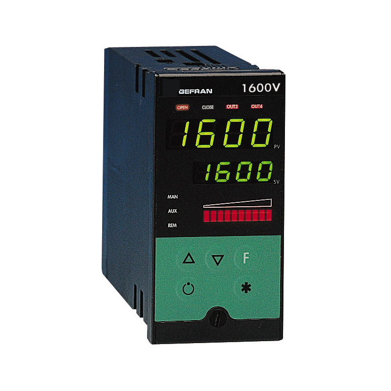 GEFRAN控制器-可编程单元 PID controllers for motorized valves 1600V PID Controller for motorized valves, 1/8 DIN