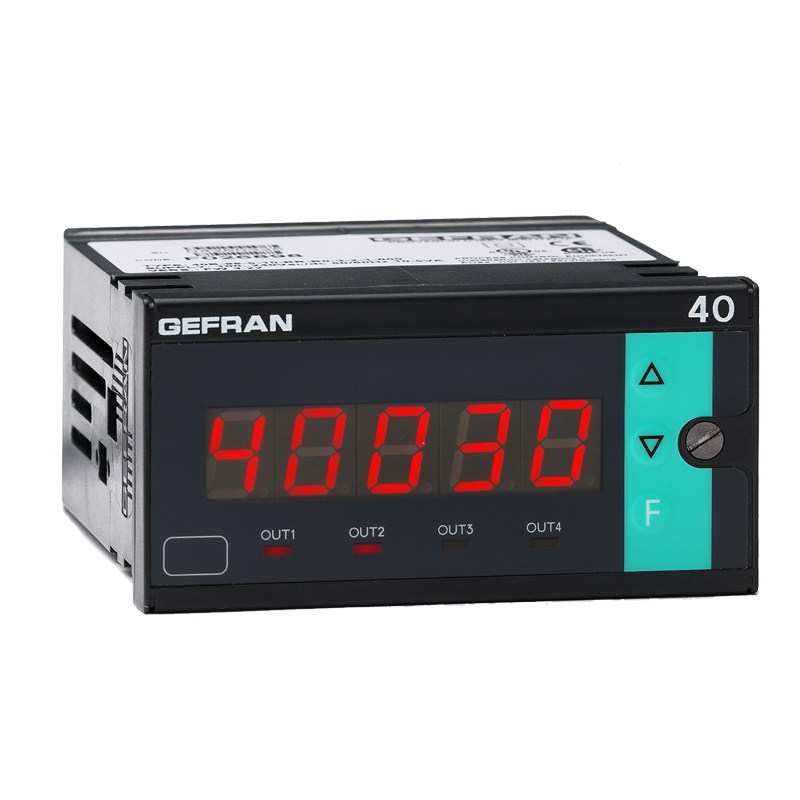 GEFRAN指示器和报警单元 Pressure, force and position inputs 40B96 Indicator/Alarm Unit for force, pressure and position inputs