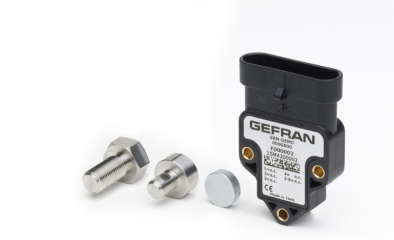 GEFRAN角度传感器 GRN Hall-effect single-turn rotary sensor without shaft