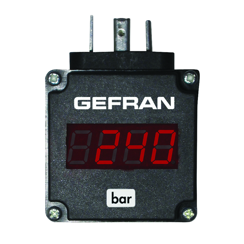 GEFRAN压力显示器TDP-1001 Local Plug-in Alarms limit display