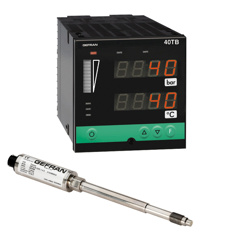 GEFRAN温控器W8 Pressure monitoring set (1/4 DIN)