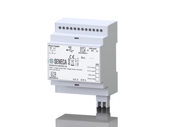 意大利Seneca CAN到光纤转换器。单模/多模光纤-单环路/双环转换器。SCAN-FO