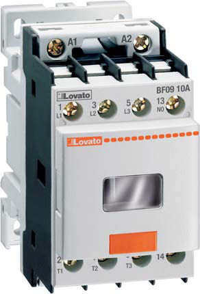 意大利LOVATO三极接触器  IEC工作电流 Ie (AC3) = 18A BF系列