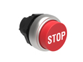   意大利LOVATO 按钮与选择开关  Ø22mm 铂金系列按钮和选择开关  按钮头，弹簧复位, 带符号 