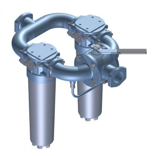 意大利MP FILTRI液压过滤器 / 双篮式 / 直列式 / 双LMD 400 - 401 - 431 DUPLEX