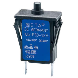 E-T-A 热量断路器 105, 106 series